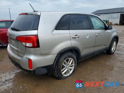 Trzecie zdjęcie samochodu z tyłu: 2014 KIA SORENTO LX VIN:5XYKT3A62EG485408 - miniatura