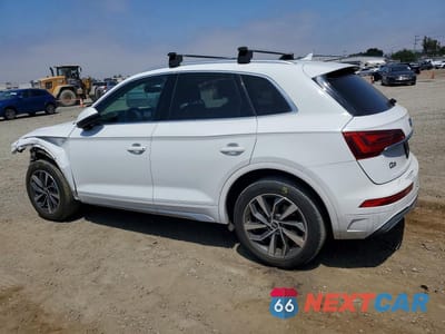 Drugie zdjęcie samochodu z przodu: 2021 AUDI Q5 PREMIUM PLUS VIN:WA1BAAFY9M2019448 - miniatura