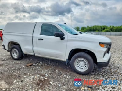 Czwarte zdjęcie samochodu z boku: 2023 CHEVROLET SILVERADO C1500 VIN:3GCNAAEK0PG359244 - miniatura