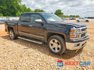 Czwarte zdjęcie samochodu z boku: 2014 CHEVROLET SILVERADO K1500 LTZ VIN:3GCUKSEJ8EG322199 - miniatura