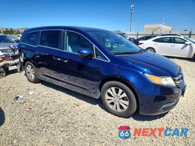 Czwarte zdjęcie samochodu z boku: 2015 HONDA ODYSSEY EXL VIN:5FNRL5H63FB112385 - miniatura