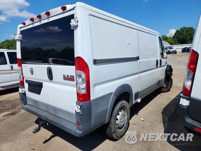 Trzecie zdjęcie samochodu z tyłu: 2016 RAM PROMASTER 1500 DELIVERY VAN VIN:3C6TRVAGXGE105228 - miniatura