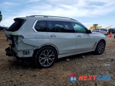 Trzecie zdjęcie samochodu z tyłu: 2020 BMW X7 XDRIVE40I VIN:5UXCW2C07L9C10406 - miniatura