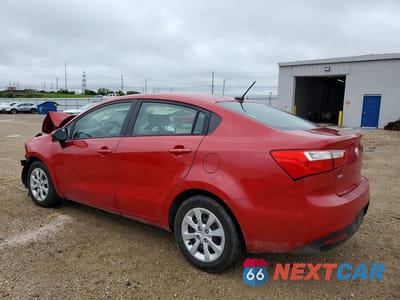 Drugie zdjęcie samochodu z przodu: 2013 KIA RIO EX VIN:KNADN4A38D6134743 - miniatura