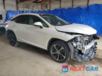 Czwarte zdjęcie samochodu z boku: 2019 LEXUS RX 450H BASE VIN:2T2BGMCAXKC040848 - miniatura