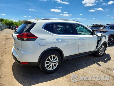 Trzecie zdjęcie samochodu z tyłu: 2019 NISSAN ROGUE SV VIN:KNMAT2MV0KP512123 - miniatura