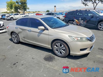 Czwarte zdjęcie samochodu z boku: 2015 HONDA ACCORD LX VIN:1HGCR2F33FA174360 - miniatura