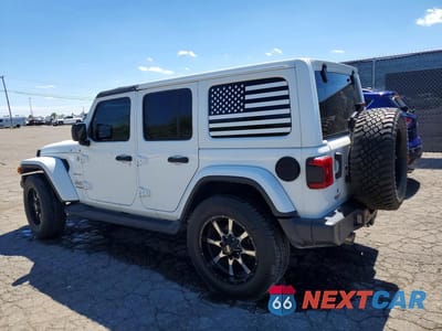 Drugie zdjęcie samochodu z przodu: 2018 JEEP WRANGLER UNLIMITED SPORT VIN:1C4HJXDG6JW110064 - miniatura