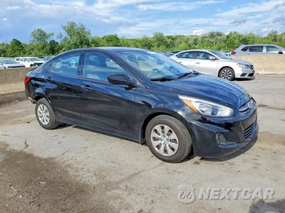 Czwarte zdjęcie samochodu z boku: 2016 HYUNDAI ACCENT SE VIN:KMHCT4AE0GU081649 - miniatura
