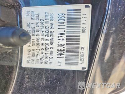 Zdjęcie 13 z 13 samochodu: 1998 HONDA CIVIC EX VIN:1HGEJ8147WL114069 - miniatura