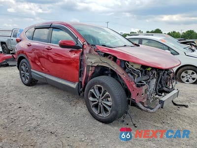 Czwarte zdjęcie samochodu z boku: 2022 HONDA CR-V EX VIN:7FARW2H55NE019058 - miniatura