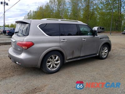 Trzecie zdjęcie samochodu z tyłu: 2011 INFINITI QX56 BASE VIN:JN8AZ2NE9B9001869 - miniatura