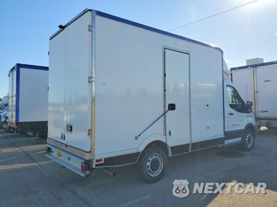 Trzecie zdjęcie samochodu z tyłu: 2020 FORD TRANSIT DELIVERY TRUCK VIN:1FDBW5Z89LKB52506 - miniatura
