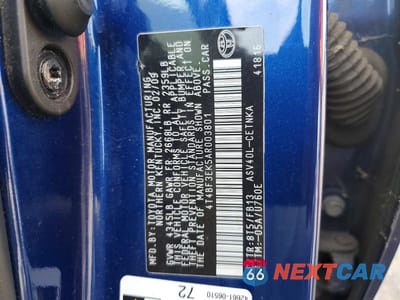 Zdjęcie 12 z 12 samochodu: 2010 TOYOTA CAMRY LE VIN:4T4BF3EK5AR003801 - miniatura