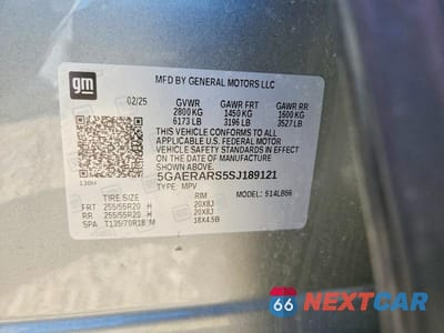 Zdjęcie 13 z 13 samochodu: 2025 BUICK ENCLAVE PREFERRED VIN:5GAERARS5SJ189121 - miniatura