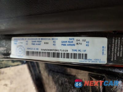 Zdjęcie 12 z 12 samochodu: 2002 VOLKSWAGEN JETTA GLS VIN:3VWSE69M72M171019 - miniatura