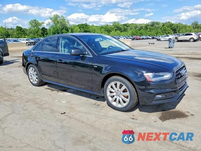 Czwarte zdjęcie samochodu z boku: 2015 AUDI A4 PREMIUM VIN:WAUDFAFL6FN035593 - miniatura