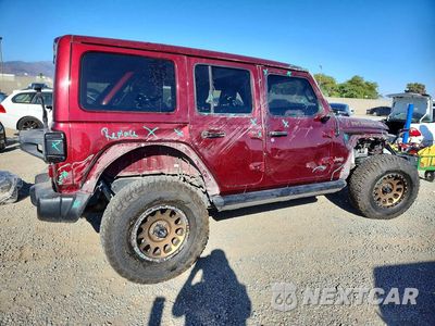 Trzecie zdjęcie samochodu z tyłu: 2022 JEEP WRANGLER UNLIMITED RUBICON VIN:1C4HJXFG6NW150454 - miniatura