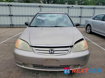 Piąte zdjęcie samochodu w środku: 2001 HONDA CIVIC LX VIN:2HGES16591H523511 - miniatura