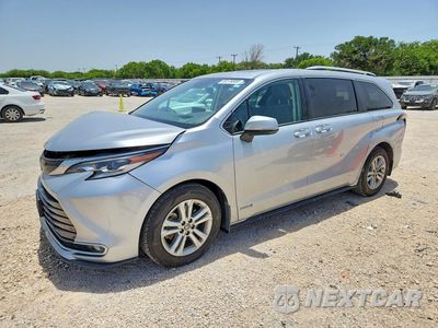 2021 TOYOTA SIENNA PLATINUM 7-PASSENGER 5TDESKFC0MS037596 - główne zdjęcie licytacji z USA - miniatura