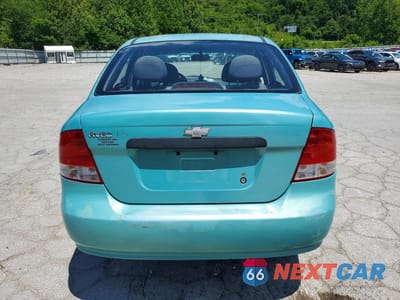Zdjęcie 6 z 12 samochodu: 2006 CHEVROLET AVEO BASE VIN:KL1TD56666B526485 - miniatura