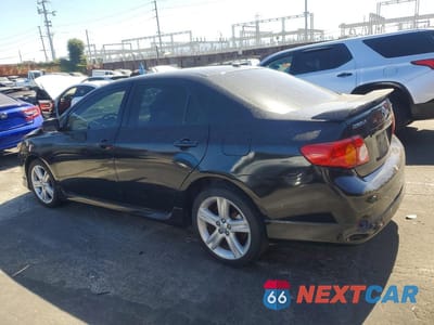 Drugie zdjęcie samochodu z przodu: 2009 TOYOTA COROLLA XRS VIN:1NXBE40E59Z058927 - miniatura