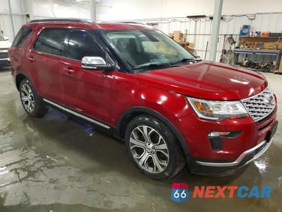 Czwarte zdjęcie samochodu z boku: 2019 FORD EXPLORER PLATINUM VIN:1FM5K8HT7KGA78276 - miniatura