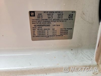 Zdjęcie 12 z 12 samochodu: 2015 CHEVROLET SILVERADO K2500 HEAVY DUTY VIN:1GC1KUEG9FF633663 - miniatura