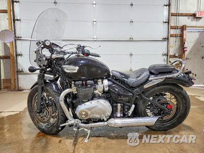Trzecie zdjęcie samochodu z tyłu: 2018 TRIUMPH MOTORCYCLE BONNEVILLE SPEEDMASTER VIN:SMTD46HLXJT874560 - miniatura