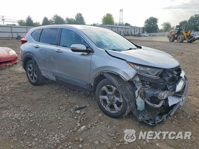 Czwarte zdjęcie samochodu z boku: 2019 HONDA CR-V EX VIN:2HKRW2H58KH654574 - miniatura