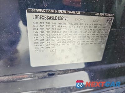 Zdjęcie 13 z 13 samochodu: 2020 BUICK ENVISION VIN:LRBFXBSA9LD156170 - miniatura
