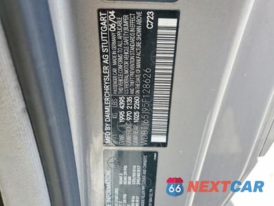 Zdjęcie 12 z 12 samochodu: 2005 MERCEDES-BENZ CLK 320C VIN:WDBTJ65J95F128626 - miniatura