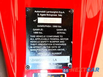 Zdjęcie 13 z 13 samochodu: 2005 LAMBORGHINI GALLARDO VIN:ZHWGU11S75LA02417 - miniatura