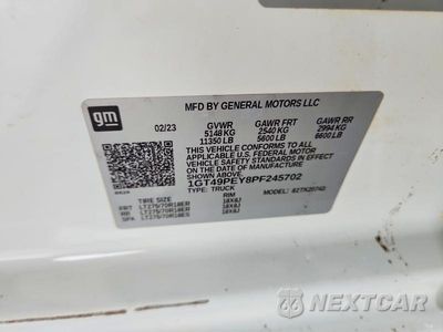 Zdjęcie 12 z 12 samochodu: 2023 GMC SIERRA K2500 AT4 VIN:1GT49PEY8PF245702 - miniatura
