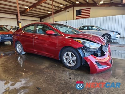 Czwarte zdjęcie samochodu z boku: 2014 HYUNDAI ELANTRA SE VIN:5NPDH4AE8EH535471 - miniatura