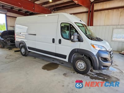 Czwarte zdjęcie samochodu z boku: 2025 RAM PROMASTER 3500 DELIVERY VAN VIN:3C6MRVHG8SE546374 - miniatura