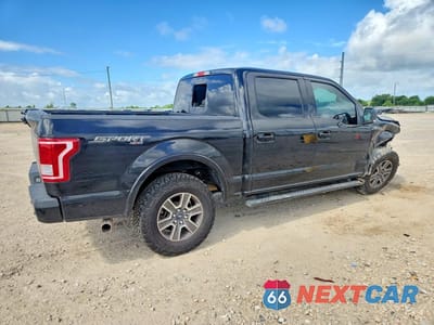 Trzecie zdjęcie samochodu z tyłu: 2017 FORD F150 SUPERCREW VIN:1FTEW1EF3HKD80720 - miniatura