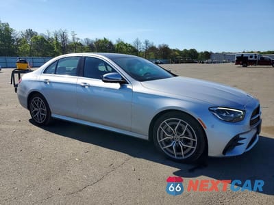 Czwarte zdjęcie samochodu z boku: 2021 MERCEDES-BENZ E 350 4MATIC VIN:W1KZF8EB7MA877542 - miniatura