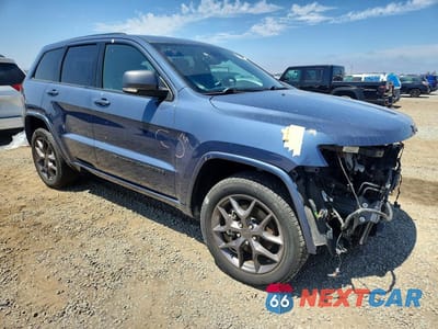 Czwarte zdjęcie samochodu z boku: 2021 JEEP GRAND CHEROKEE LIMITED VIN:1C4RJFBG0MC602807 - miniatura