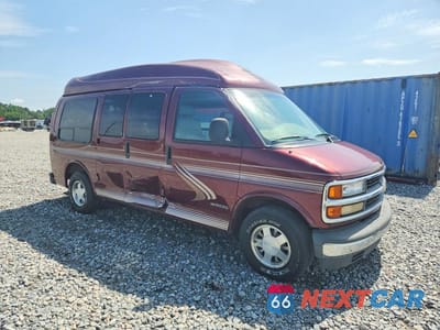 Czwarte zdjęcie samochodu z boku: 1997 CHEVROLET EXPRESS G1500 VIN:1GBFG15RXV1016280 - miniatura