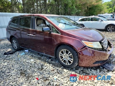 Czwarte zdjęcie samochodu z boku: 2012 HONDA ODYSSEY EXL VIN:5FNRL5H60CB083052 - miniatura