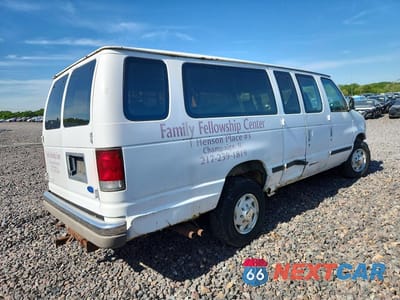 Trzecie zdjęcie samochodu z tyłu: 1995 FORD ECONOLINE E350 SUPER DUTY VIN:1FBJS31H6SHB83062 - miniatura