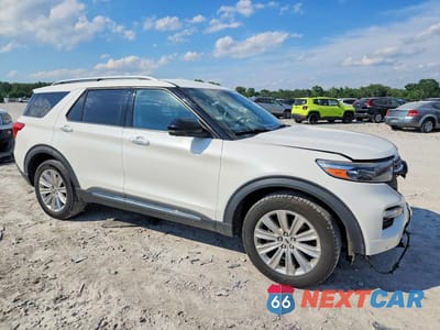 Czwarte zdjęcie samochodu z boku: 2021 FORD EXPLORER LIMITED VIN:1FMSK8FH1MGC26524 - miniatura
