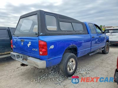 Trzecie zdjęcie samochodu z tyłu: 2008 DODGE RAM 2500 ST VIN:3D7KS28DX8G203044 - miniatura