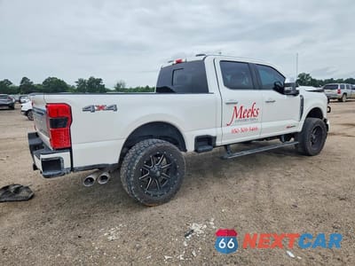 Trzecie zdjęcie samochodu z tyłu: 2024 FORD F250 SUPER DUTY VIN:1FT8W2BM7REC67424 - miniatura