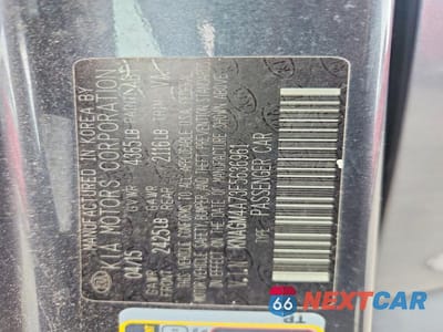 Zdjęcie 12 z 12 samochodu: 2015 KIA OPTIMA LX VIN:KNAGM4A73F5636961 - miniatura