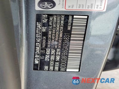 Zdjęcie 12 z 12 samochodu: 2016 MERCEDES-BENZ S 550 4MATIC VIN:WDDUG8FB6GA236831 - miniatura