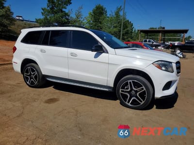 Czwarte zdjęcie samochodu z boku: 2018 MERCEDES-BENZ GLS 550 4MATIC VIN:4JGDF7DE8JB025194 - miniatura