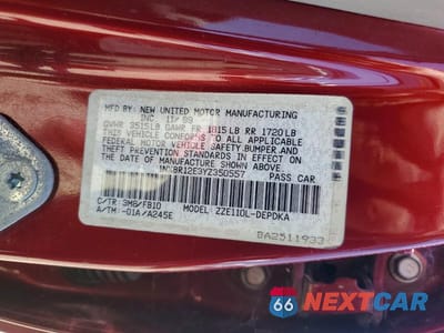 Zdjęcie 13 z 13 samochodu: 2000 TOYOTA COROLLA VE VIN:1NXBR12E3YZ350557 - miniatura