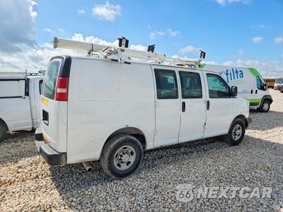 Trzecie zdjęcie samochodu z tyłu: 2013 CHEVROLET EXPRESS G2500 VIN:1GCWGFCA9D1903227 - miniatura